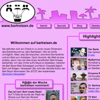 Bartreisen Website